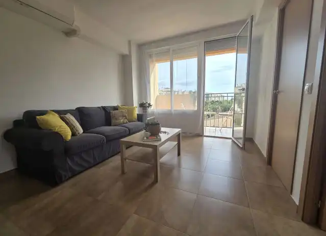 Sala de estar de Piso de alquiler en Málaga con Amueblado