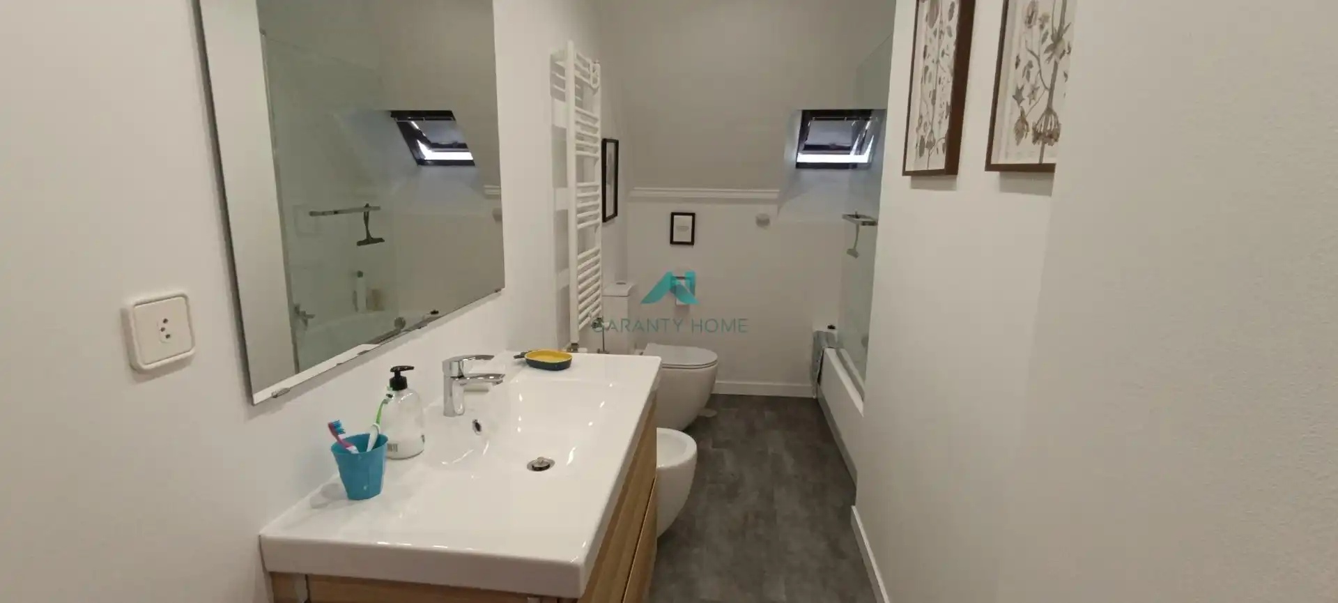 Baño de Ático de alquiler en Noja