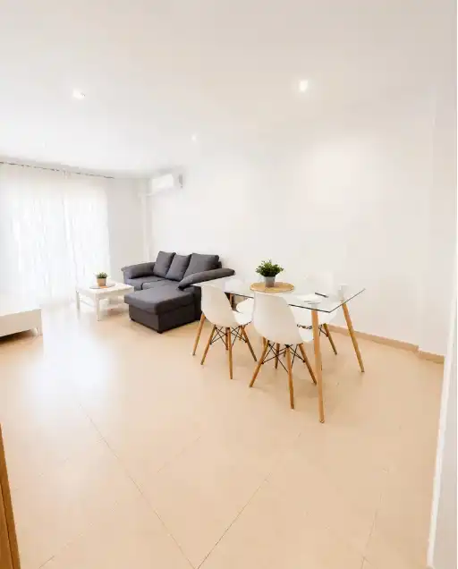 Wohnzimmer von Wohnungen zur Miete in Alcantarilla mit Klimaanlage, Möbliert und Ofen