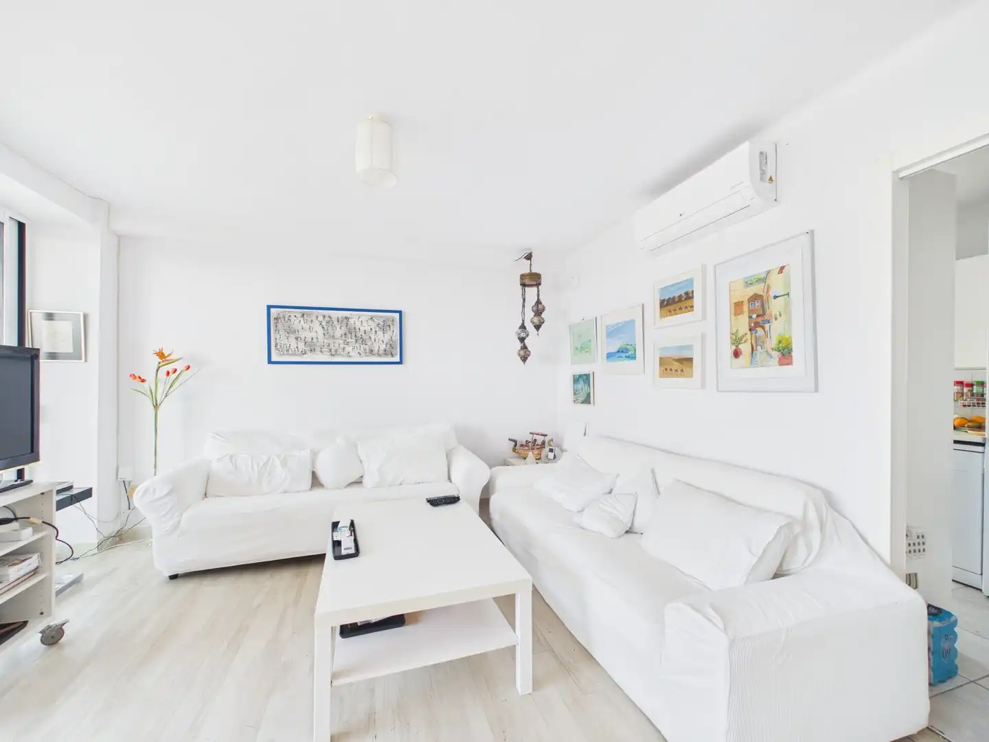 Living room of Flat for rent in  Palma de Mallorca  with Furnished