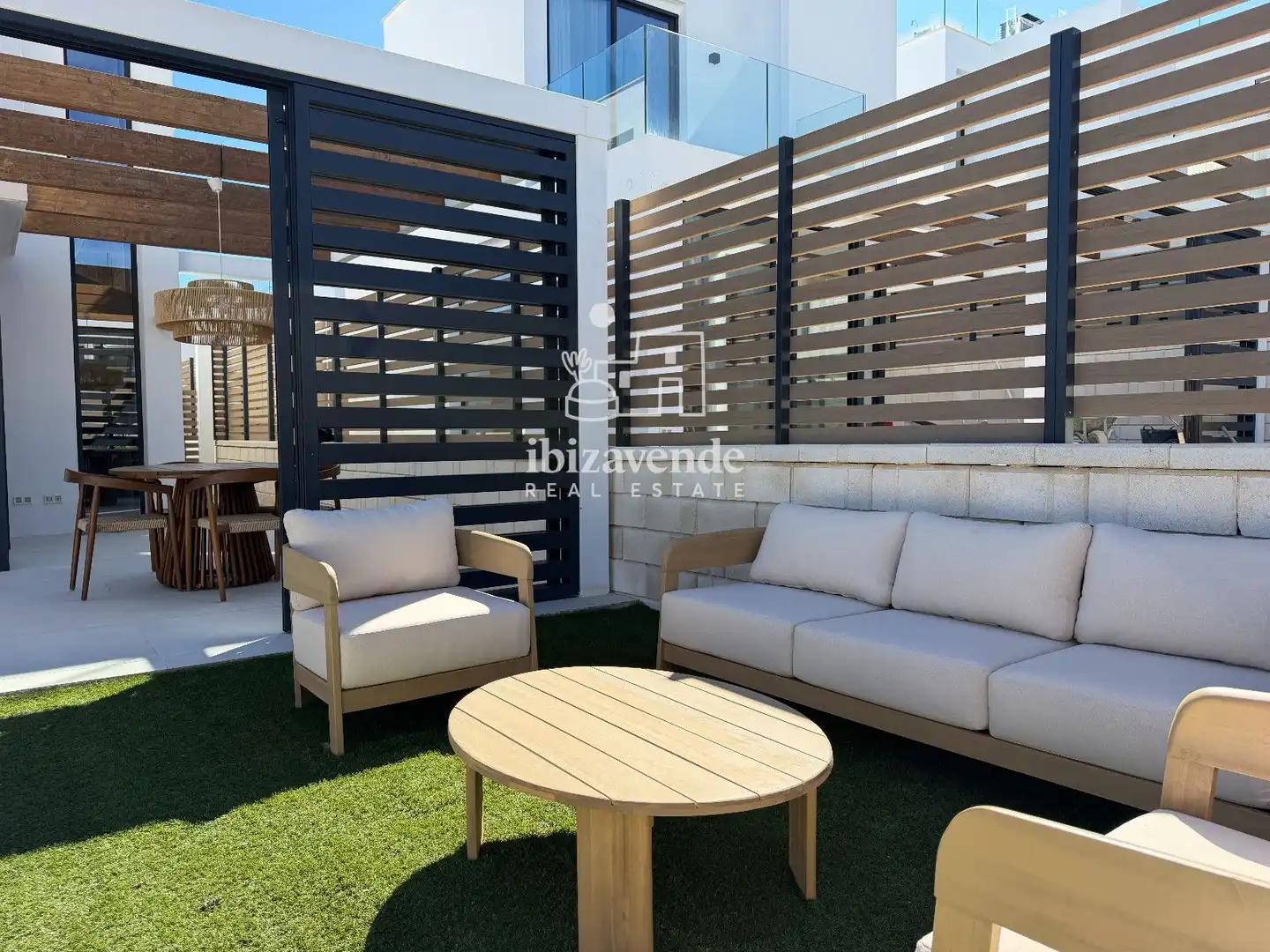 Terrassa de Casa o xalet de lloguer en Sant Josep de sa Talaia amb Aire condicionat, Piscina i Moblat