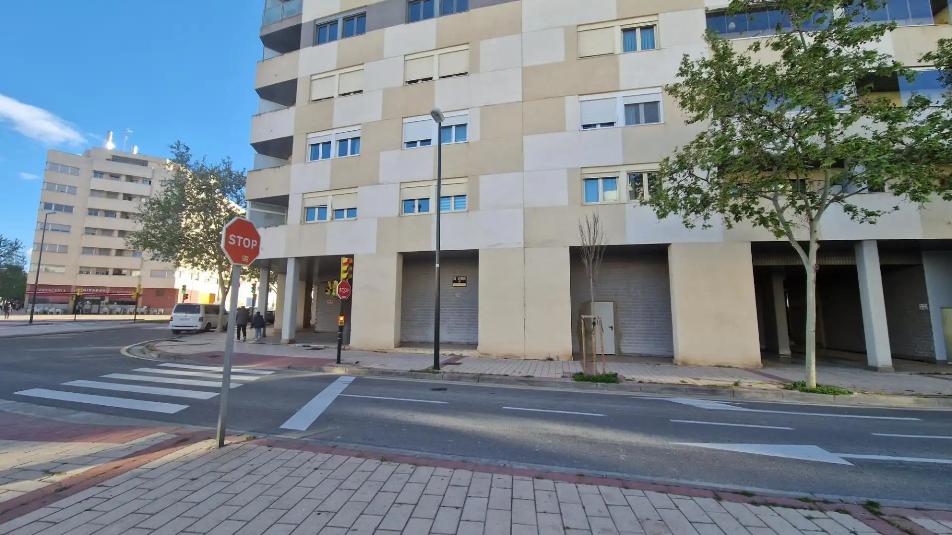 Vista exterior de Local de alquiler en Zaragoza