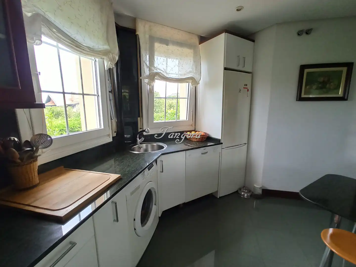 Cocina de Casa o chalet en venta en Getxo  con Calefacción, Jardín privado y Parquet
