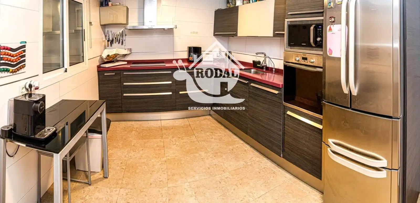 Cocina de Dúplex en venta en Huércal de Almería con Aire acondicionado, Calefacción y Jardín privado