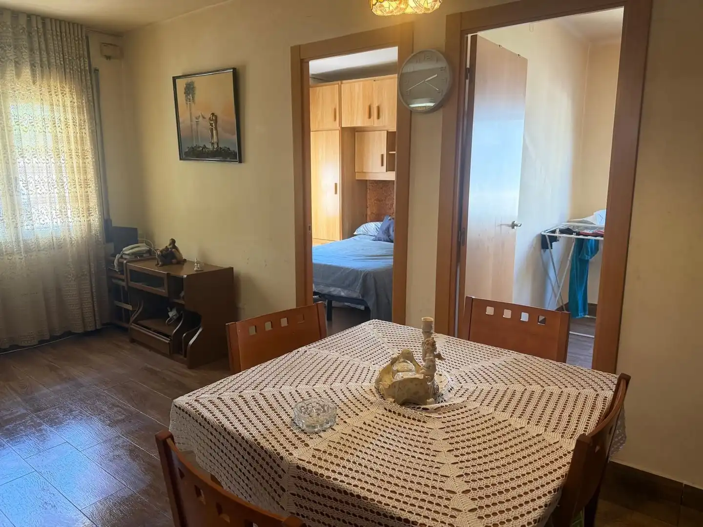 Dining room of Flat for sale in Barcelona  with Air Conditioner and Furnished