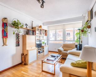 Living room of Flat for sale in  Madrid Capital  with Air Conditioner, Heating and Terrace