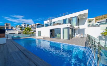 Schwimmbecken von Haus oder Chalet zum verkauf in Finestrat mit Klimaanlage und Terrasse