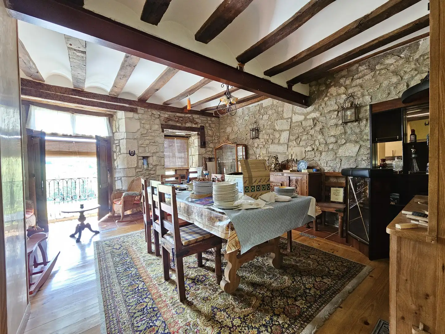 Comedor de Casa adosada en venta en Condado de Treviño con Amueblado y Balcón