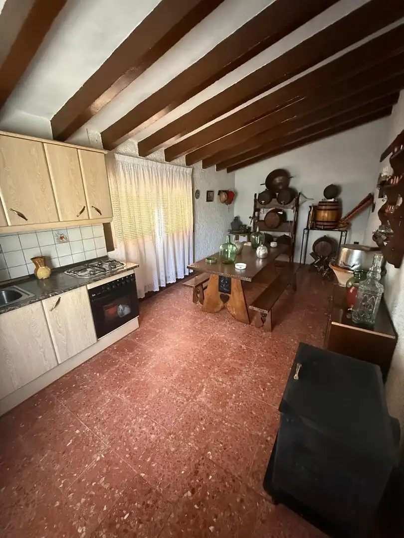 Cocina de Casa o chalet en venta en Bulbuente con Aire acondicionado, Calefacción y Jardín privado