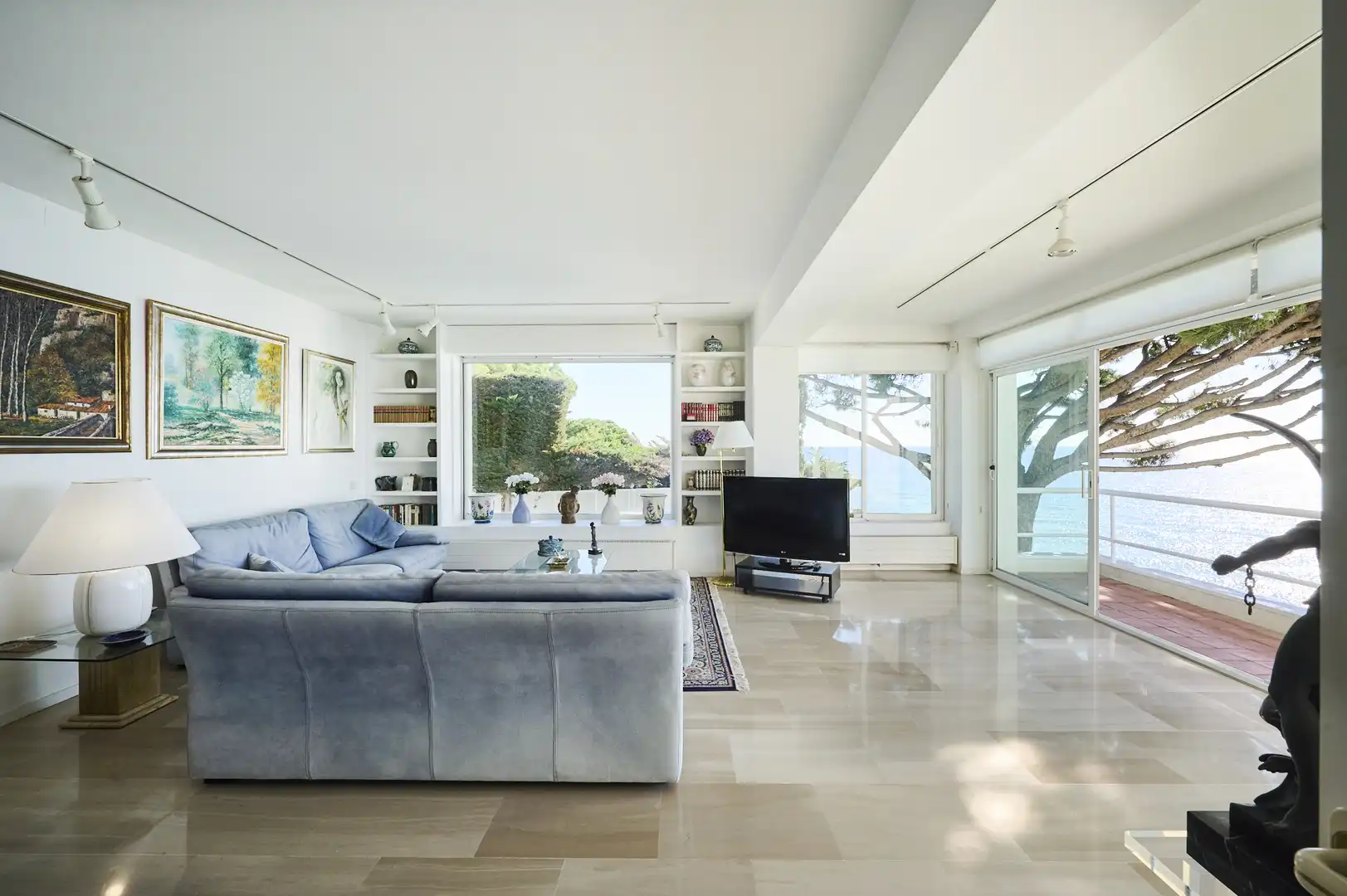 Sala d'estar de Casa o xalet en venda en Arenys de Mar amb Aire condicionat, Calefacció i Jardí privat