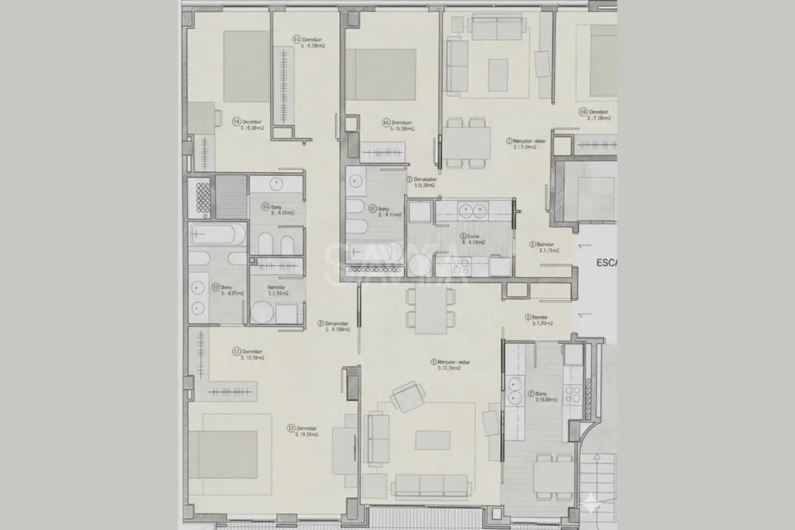 Ático en venta en L'Hospitalet de Llobregat con Aire acondicionado, Calefacción y Parquet