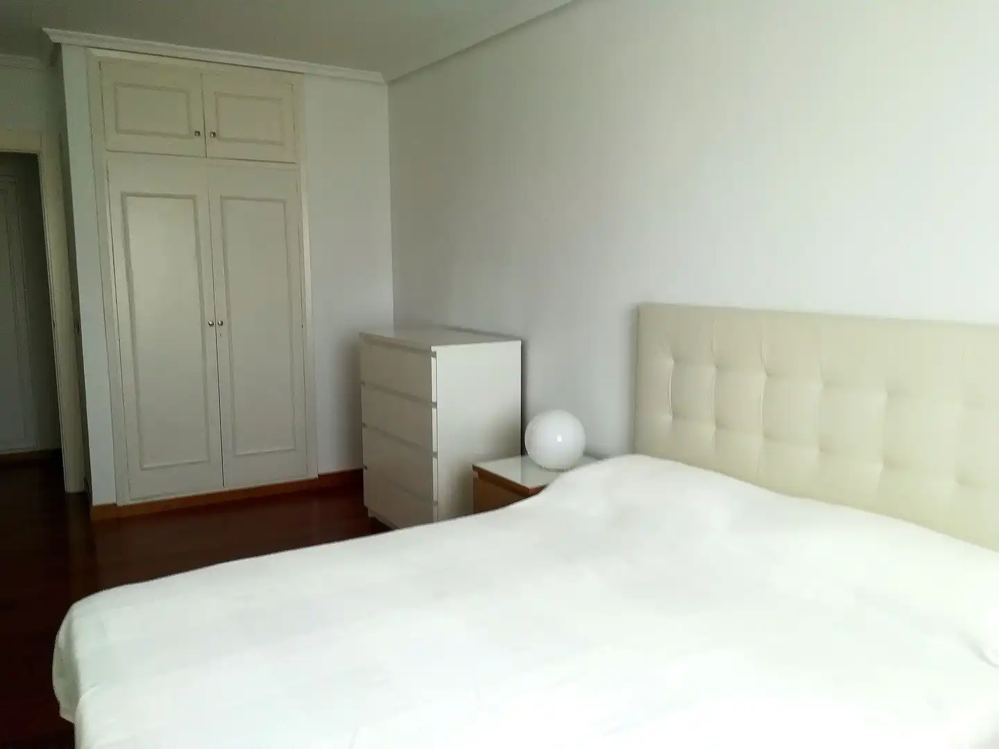 Schlafzimmer von Wohnung zur Miete in Murcia mit Klimaanlage, Parkett und Möbliert