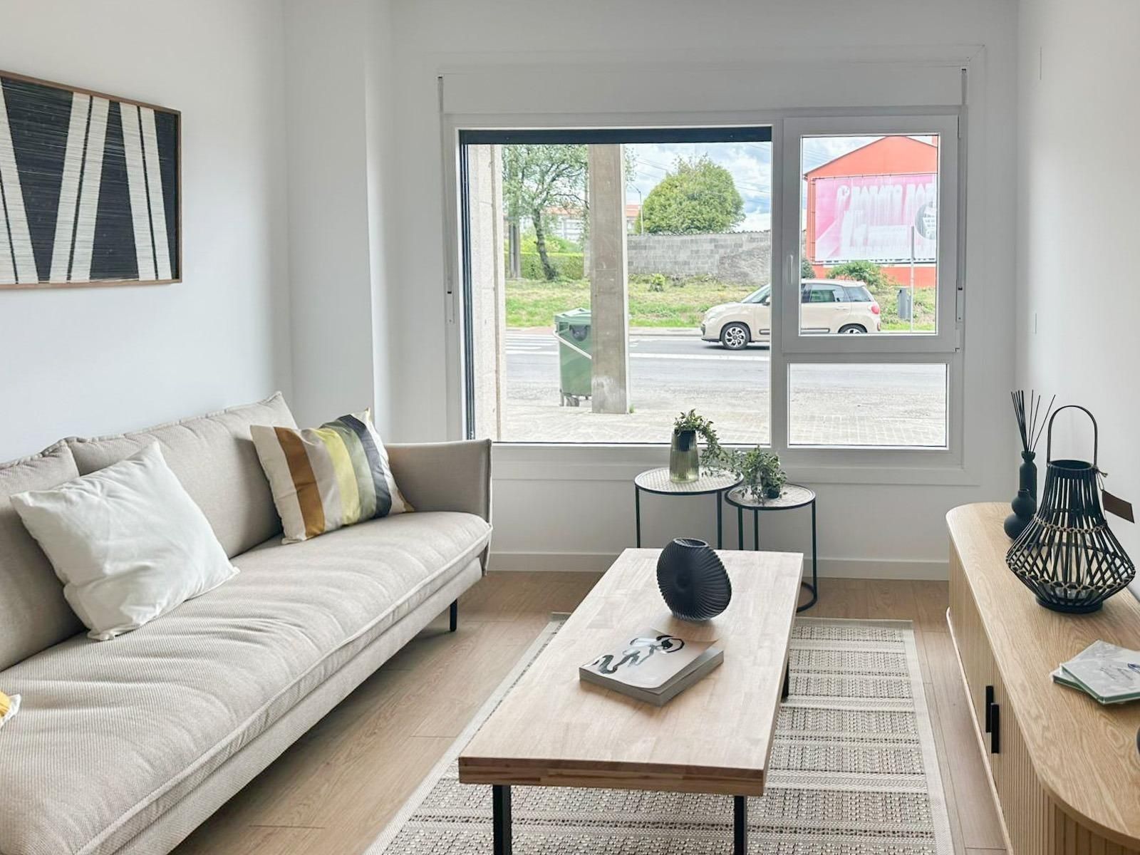 Living room of Flat for sale in Ferrol  with Heating and Storage room