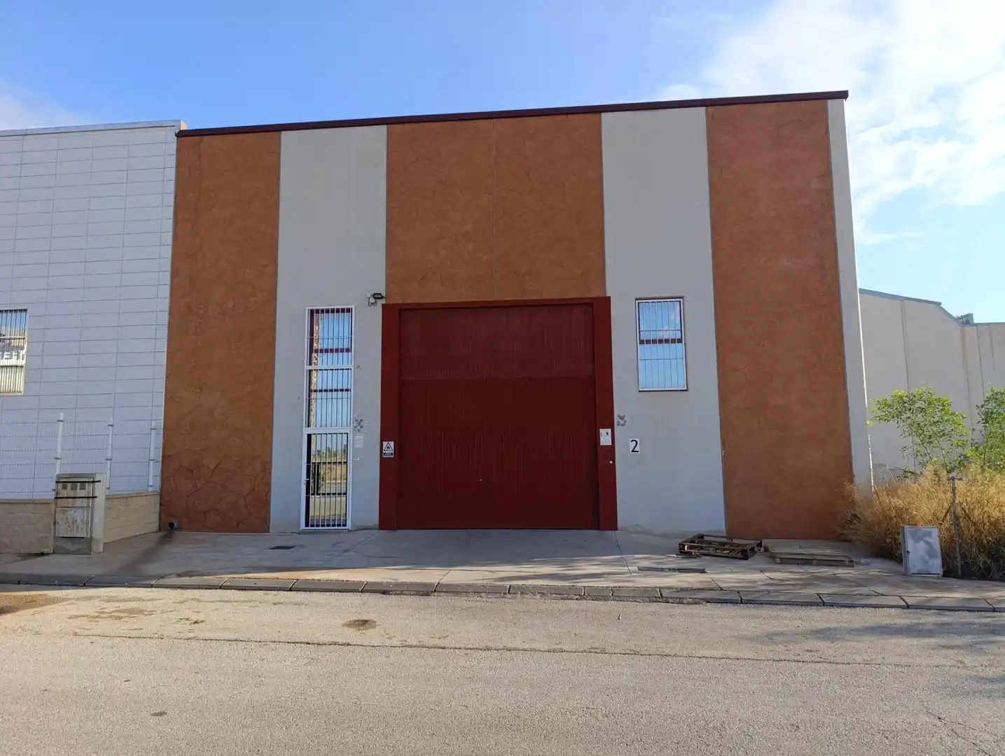 Exterior view of Industrial buildings for rent in Librilla, Murcia