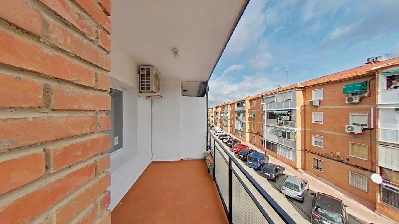Terraza de Piso de alquiler en Alcalá de Henares con Aire acondicionado, Terraza y Horno
