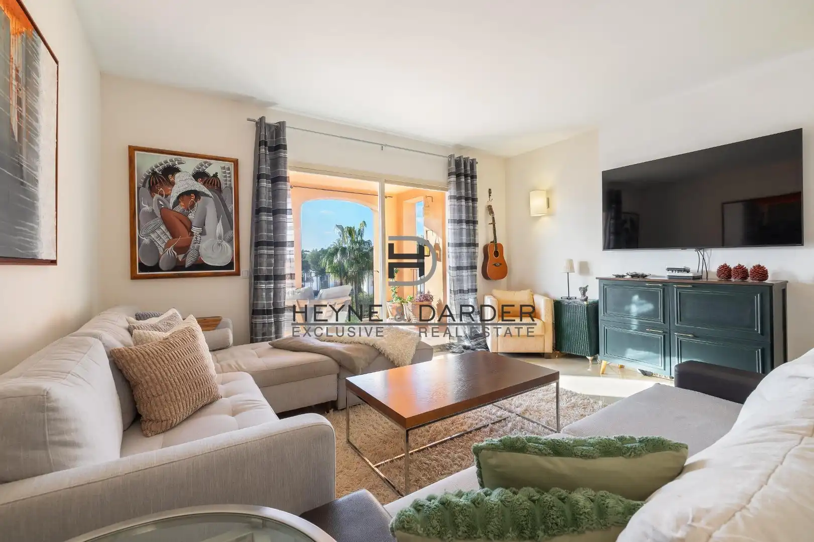 Sala de estar de Ático en venta en Calvià con Jardín privado, Terraza y Trastero