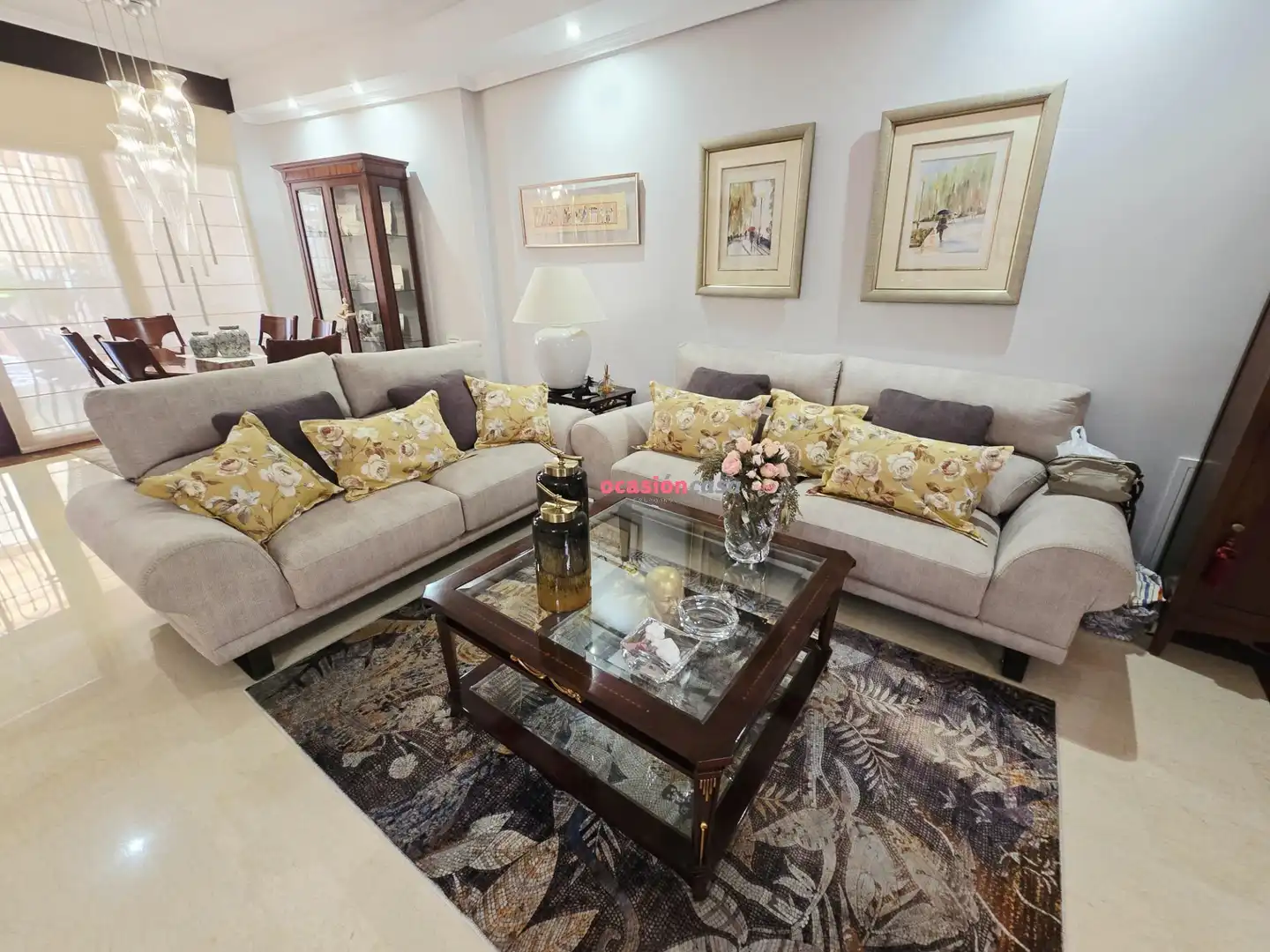 Sala de estar de Casa o chalet en venta en Pozoblanco con Aire acondicionado, Calefacción y Jardín privado
