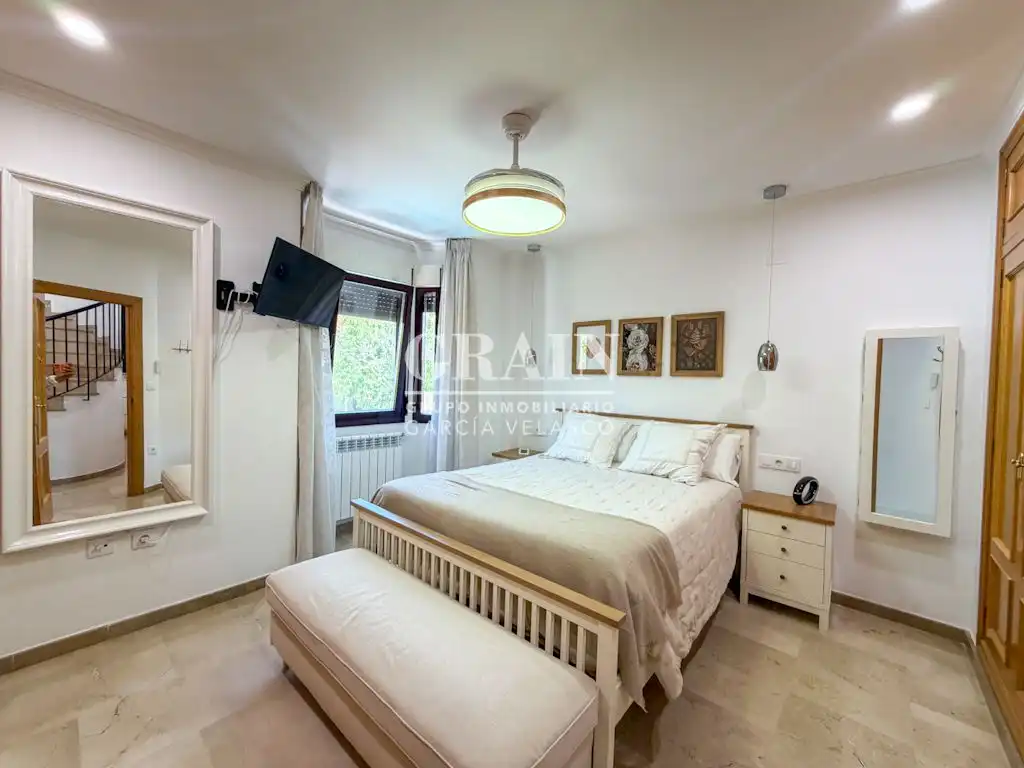 Habitación de Casa o chalet en venta en Albacete con Aire acondicionado, Calefacción y Jardín privado