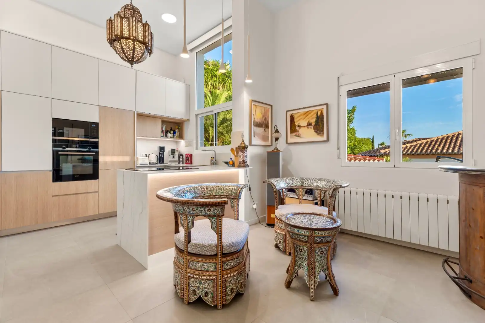 Cocina de Casa o chalet en venta en Dénia con Aire acondicionado, Calefacción y Terraza