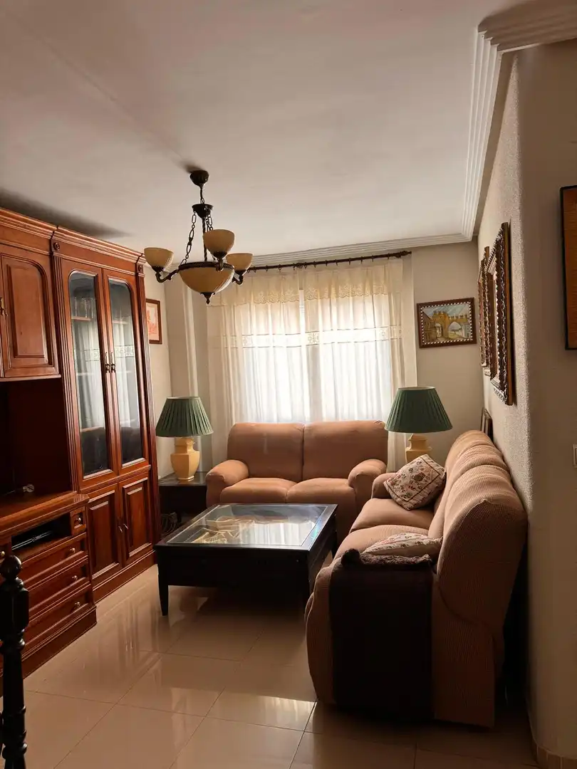 Living room of Houses for rent in Baeza  with Air Conditioner, Private garden and Terrace