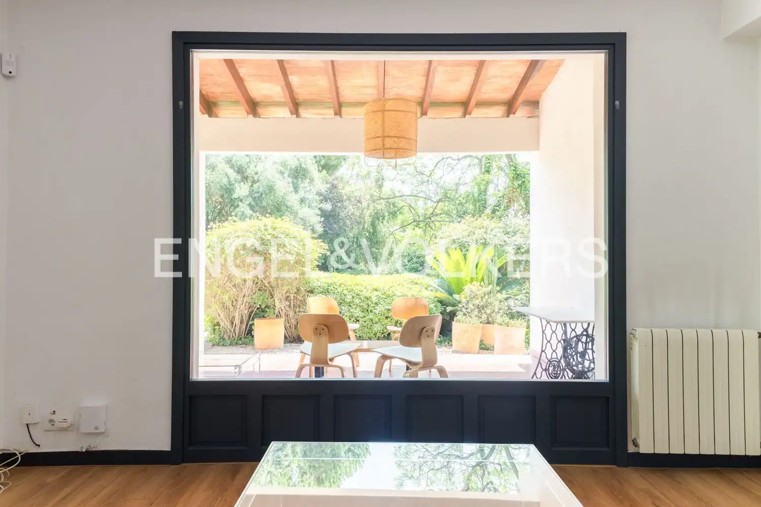 Terraza de Casa o chalet de alquiler en Rocafort con Aire acondicionado, Calefacción y Jardín privado