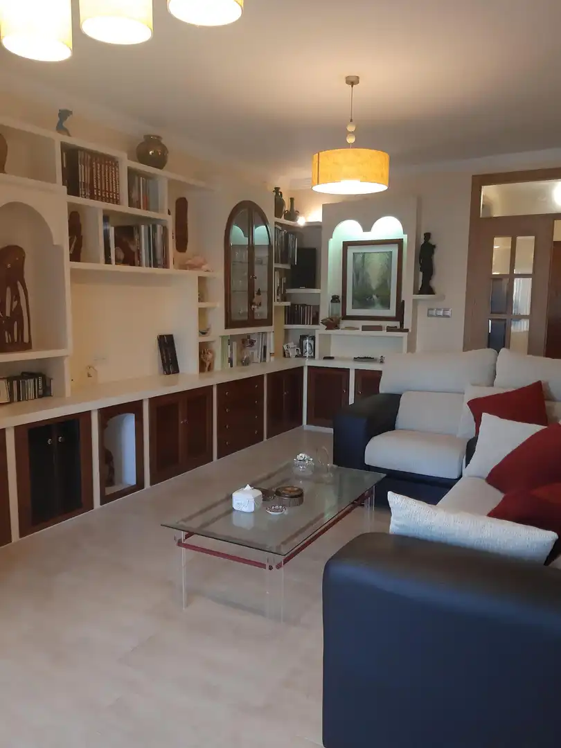 Living room of Flat for rent in Algeciras  with Air Conditioner and Furnished