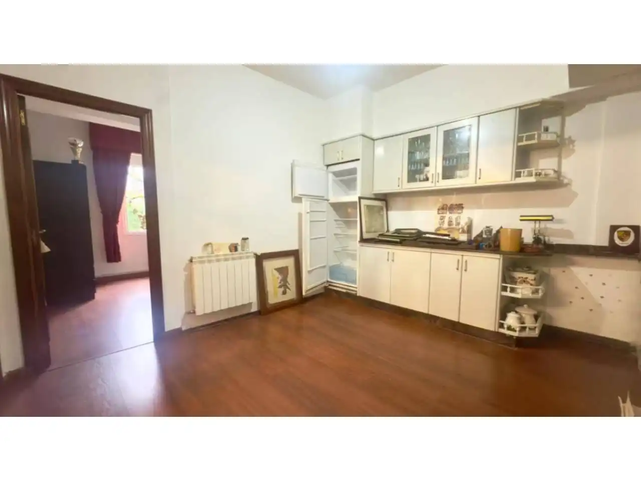 Kitchen of Flat for sale in Ourense Capital   with Heating, Private garden and Parquet flooring
