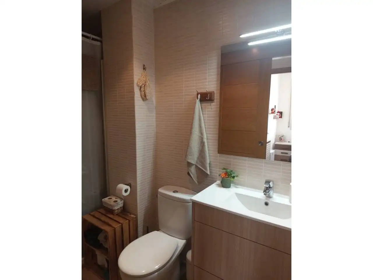 Bathroom of Flat for sale in La Roca del Vallès  with Air Conditioner, Heating and Private garden