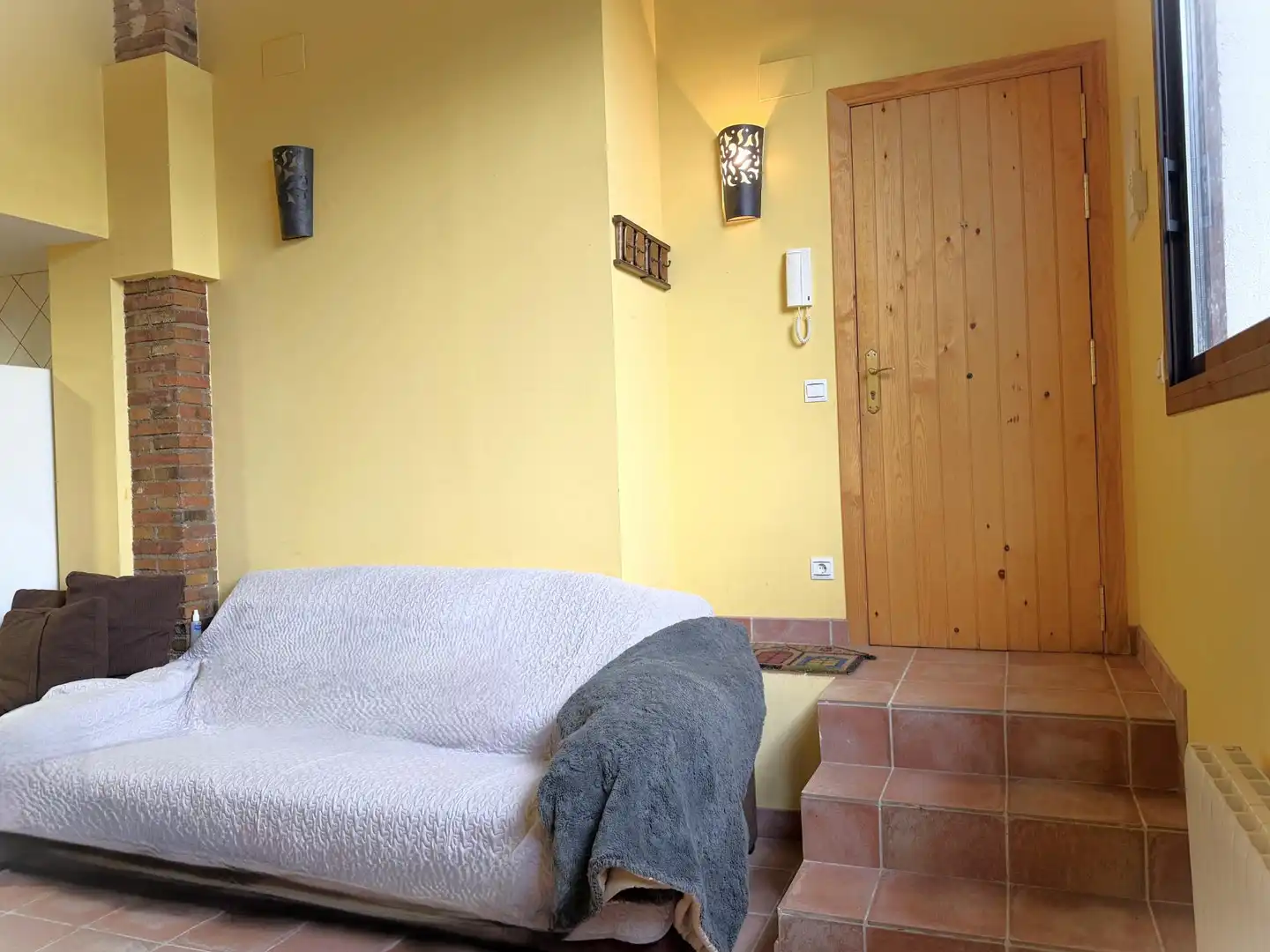 Living room of Flat for sale in Bagà  with Heating, Furnished and Oven