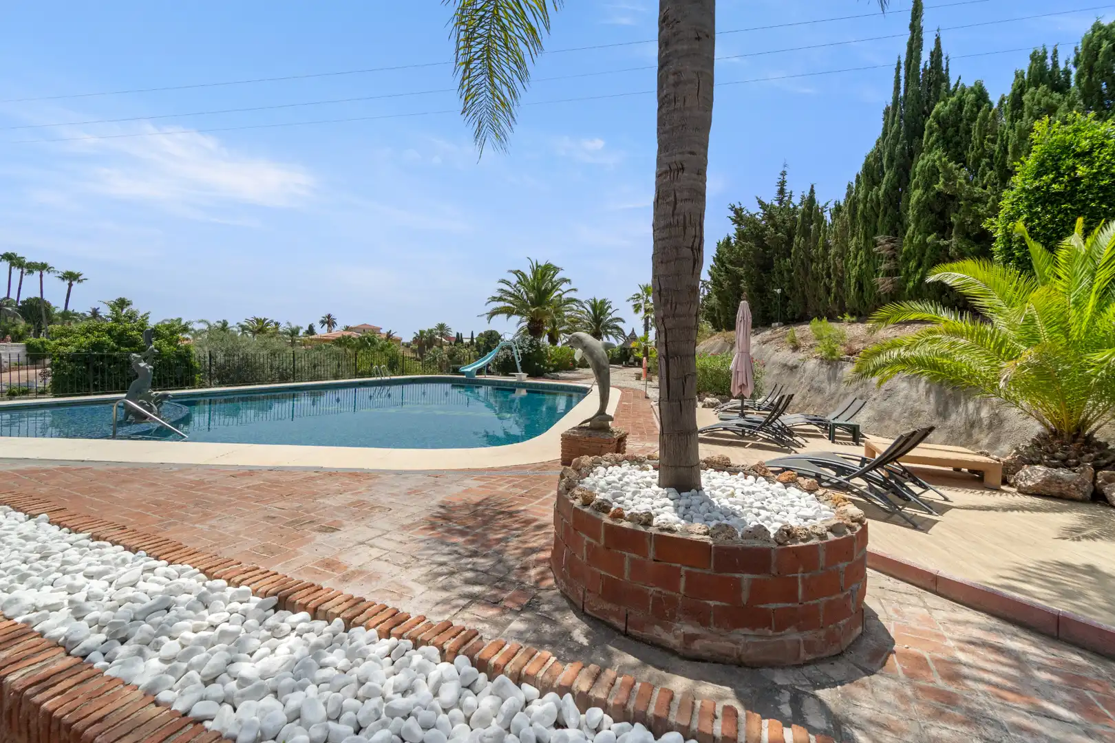 Garden of Houses for sale in Benalmádena  with Air Conditioner, Heating and Private garden