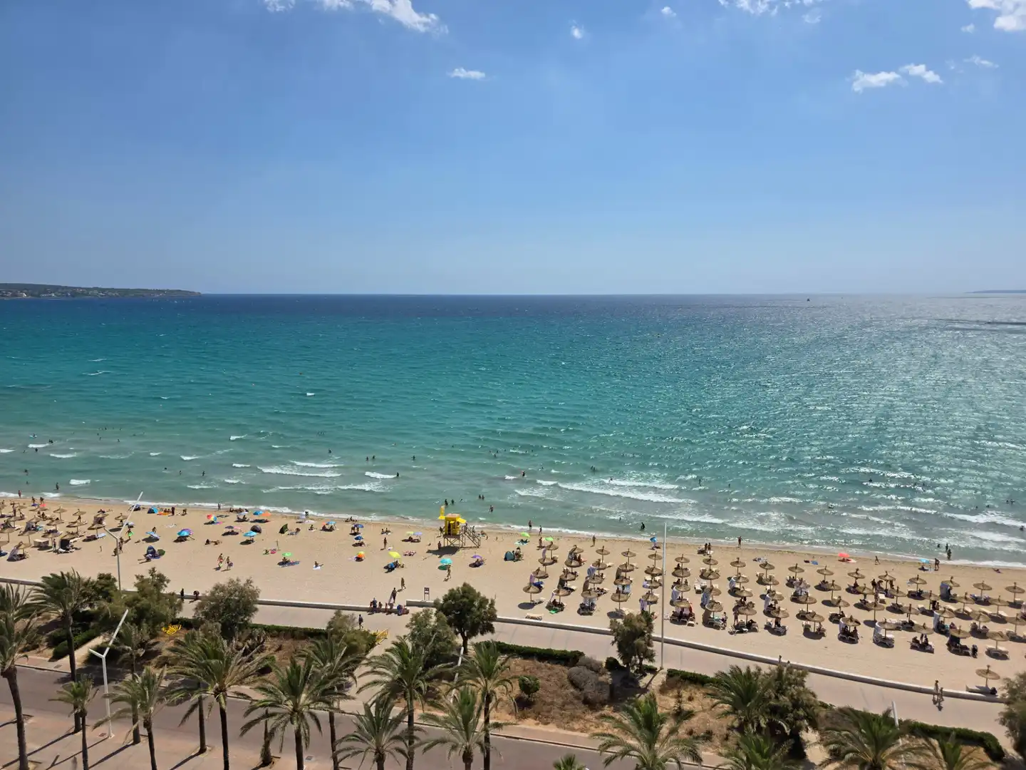 Vista exterior de Estudio de alquiler en  Palma de Mallorca con Amueblado y Lavadora