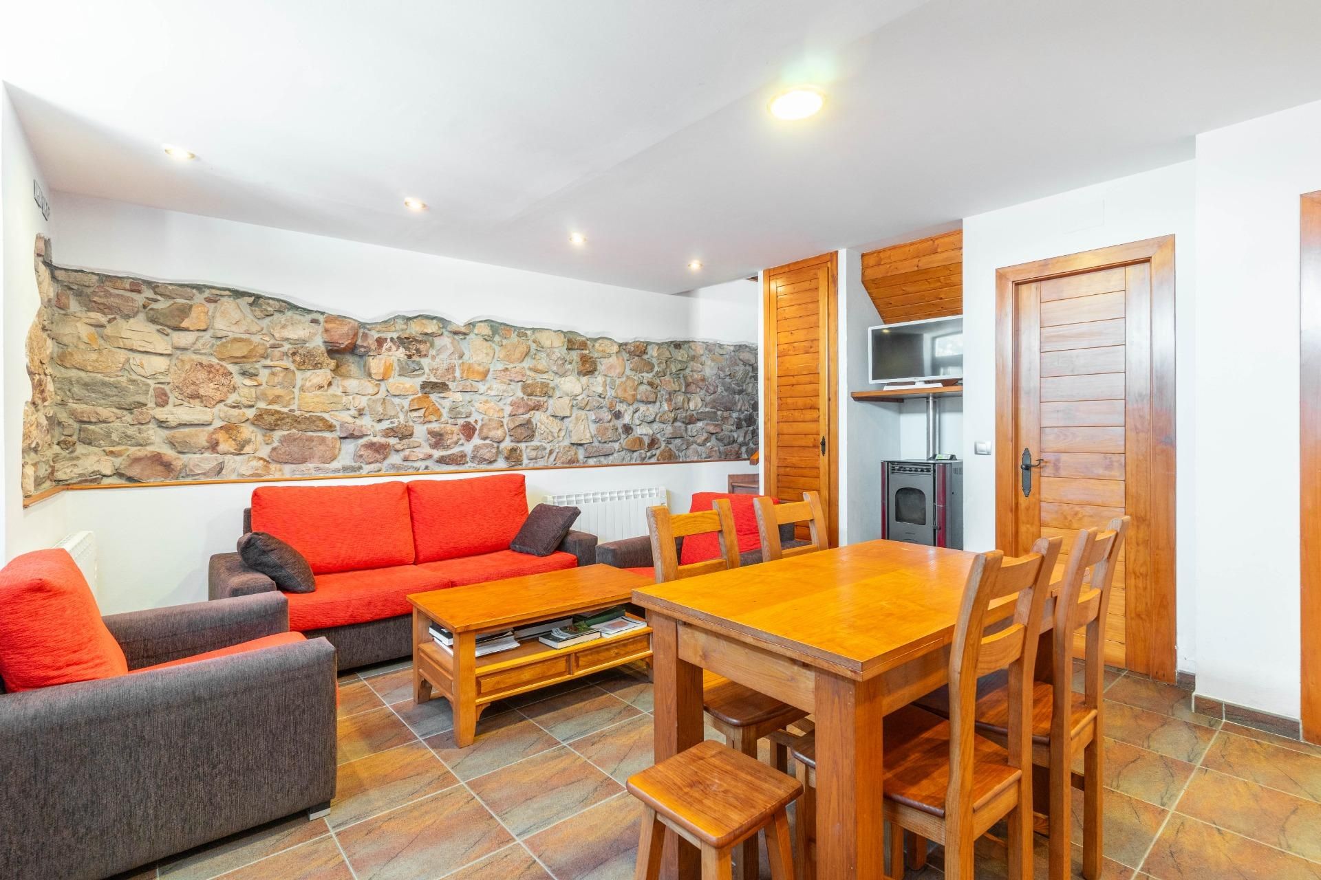 Living room of House or chalet for sale in Somiedo  with Heating, Private garden and Terrace