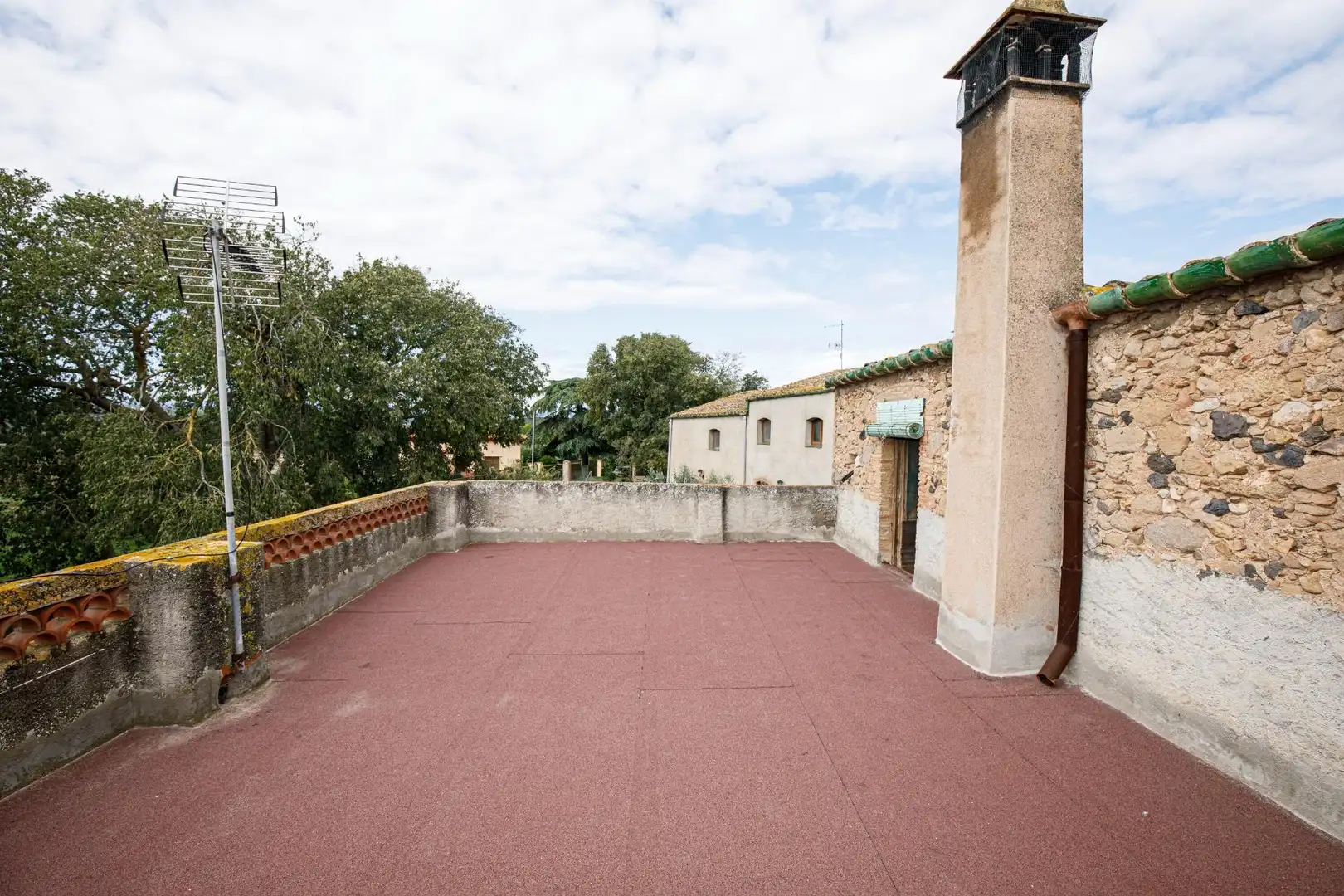 Terrassa de Casa adosada en venda en Palau de Santa Eulàlia amb Jardí privat, Terrassa i Traster