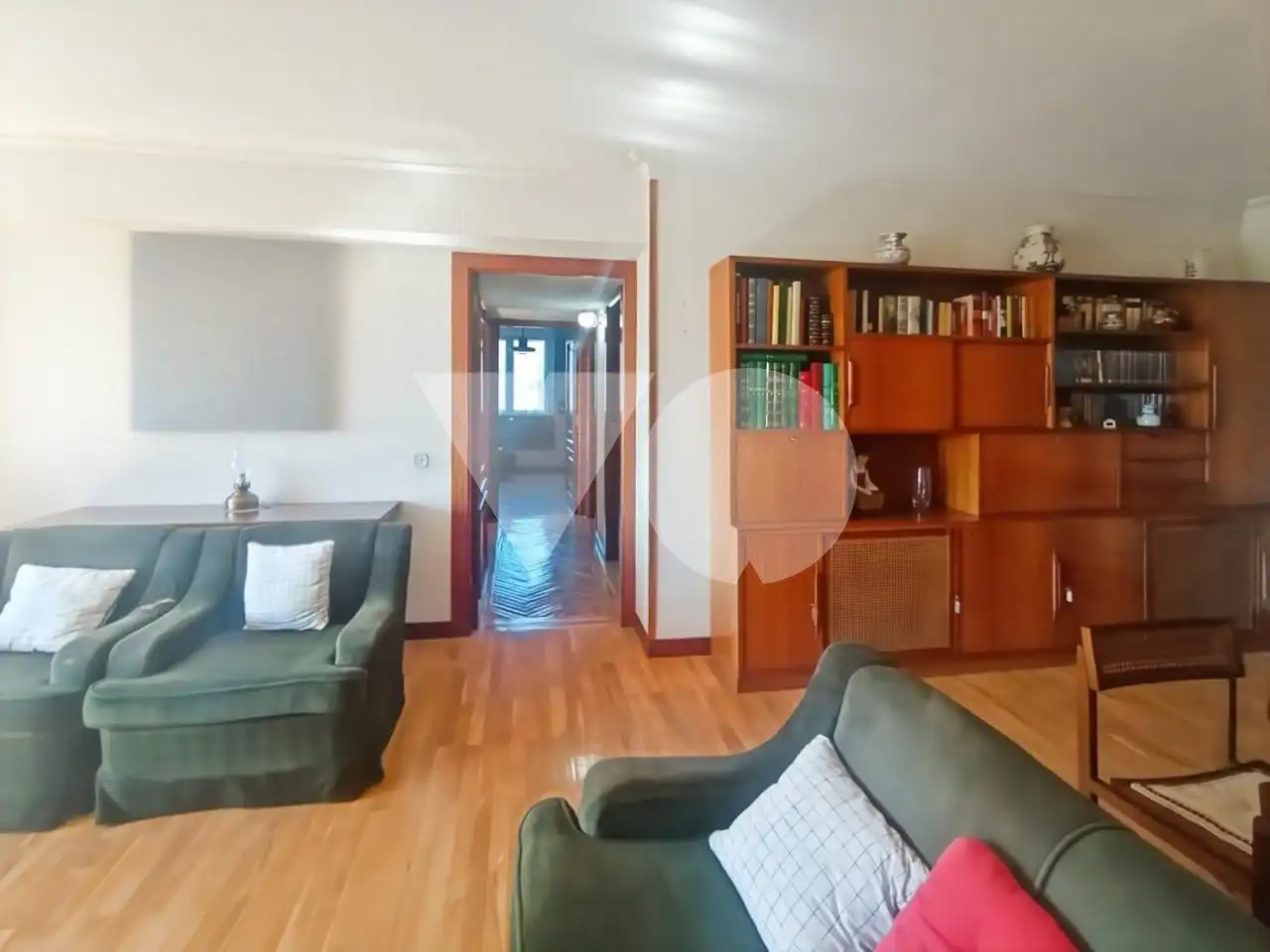 Wohnzimmer von Wohnung zum Verkauf in Madrid mit Heizung, Parkett und Terrasse