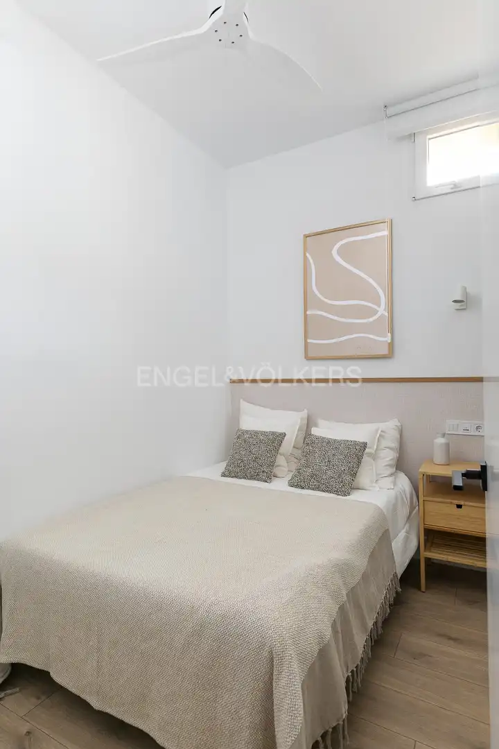 Bedroom of Flat for rent in Madrid  with Air Conditioner, Heating and Pets allowed