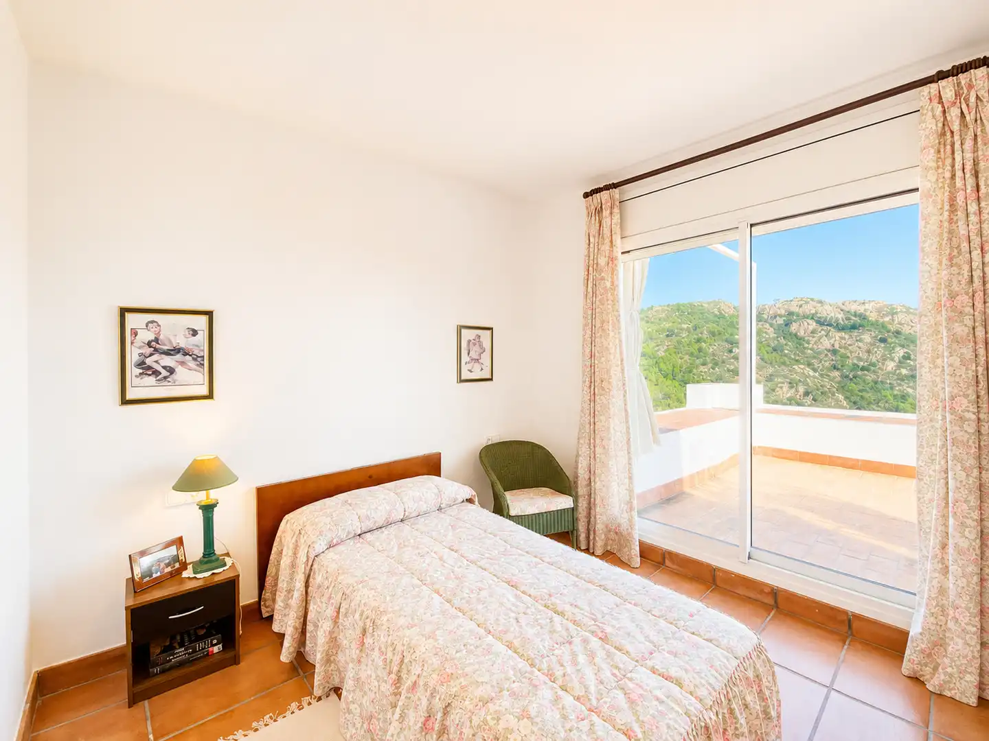 Habitación de Casa adosada en venta en Begur con Aire acondicionado y Terraza