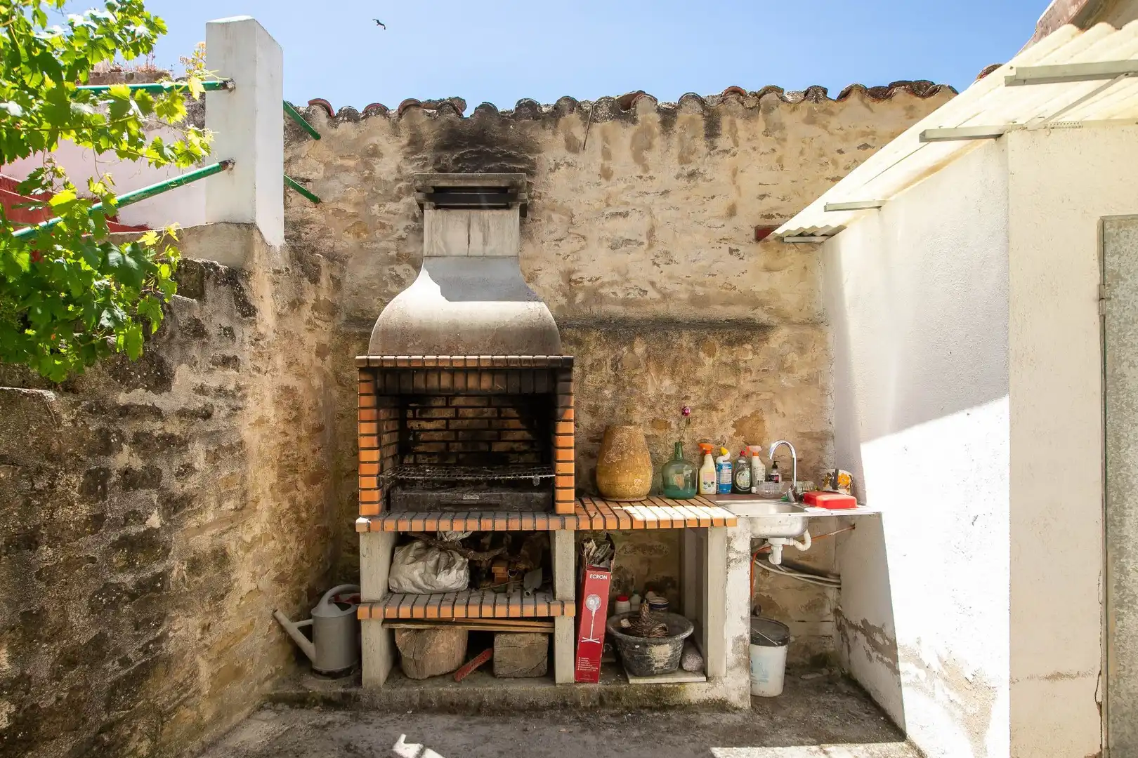 Cocina de Finca rústica en venta en Guirguillano con Calefacción, Terraza y Trastero