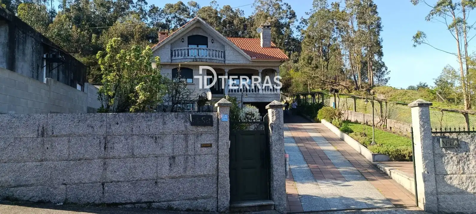 Vista exterior de Casa o chalet en venta en Vilaboa con Calefacción, Jardín privado y Terraza