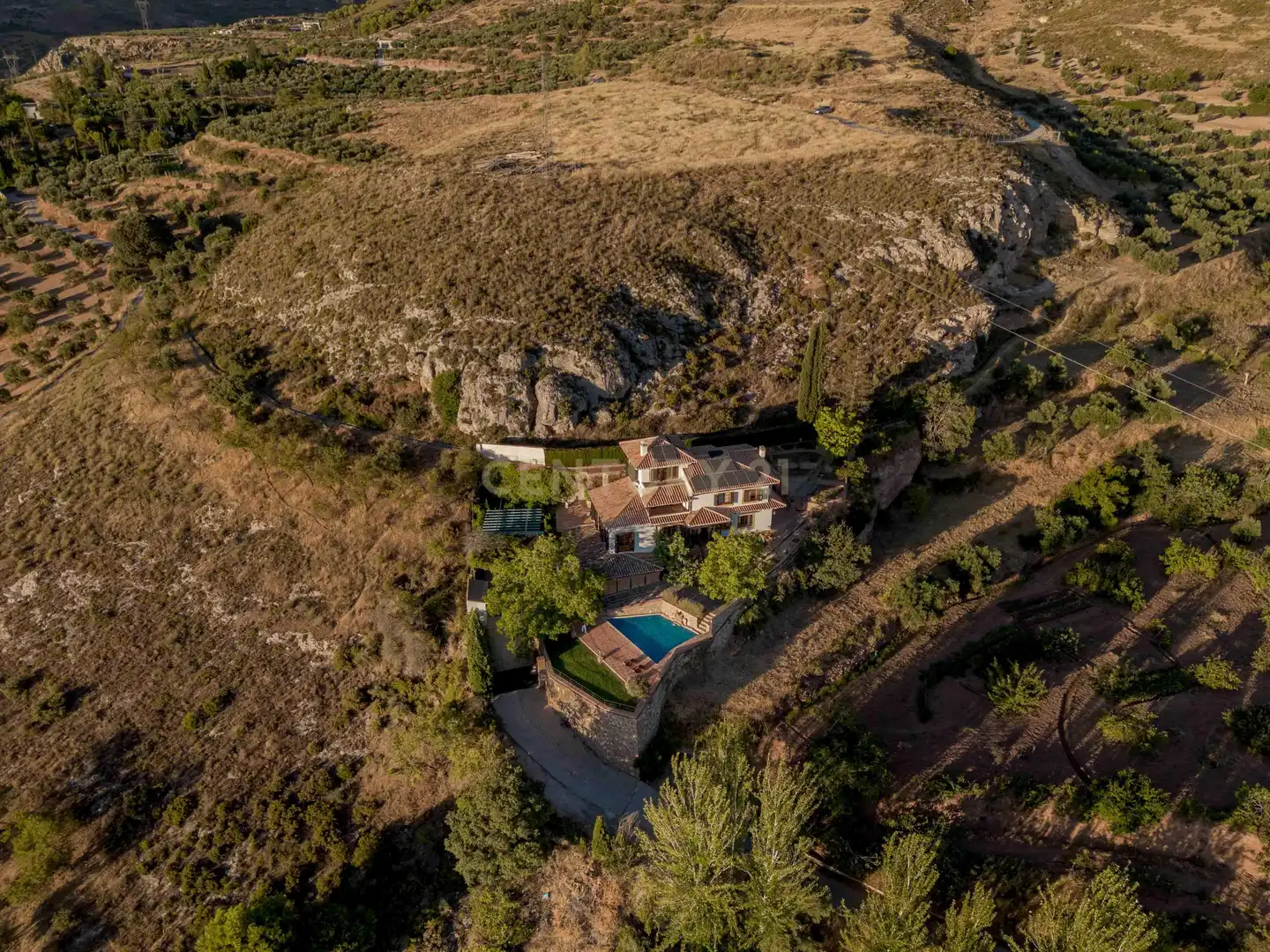Vista exterior de Casa o chalet en venta en Nívar con Jardín privado, Trastero y Piscina