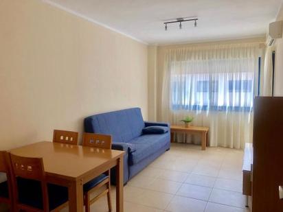 Sala d'estar de Apartament de lloguer en Alicante / Alacant amb Aire condicionat i Balcó