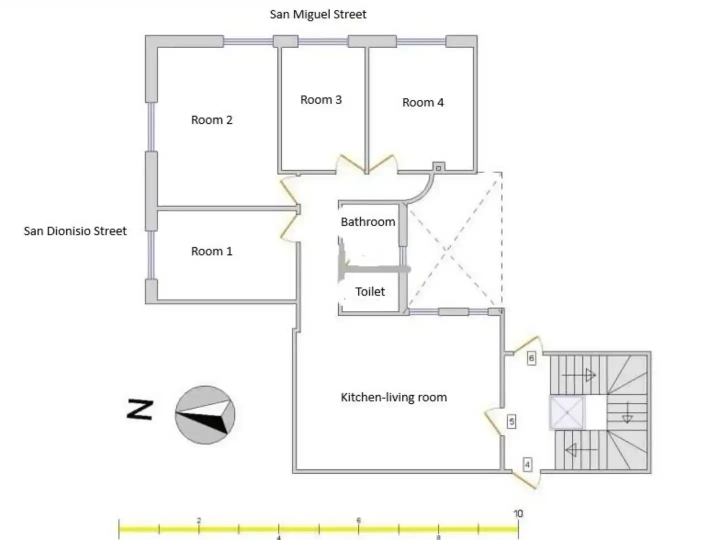 Wohnung zur Miete in  Valencia Capital