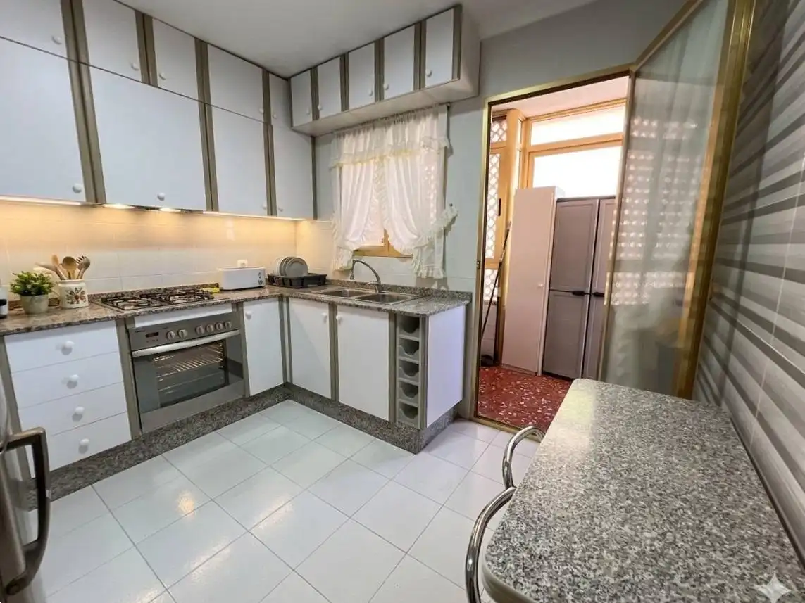 Kitchen of Flat for sale in San Vicente del Raspeig / Sant Vicent del Raspeig  with Air Conditioner, Terrace and Furnished