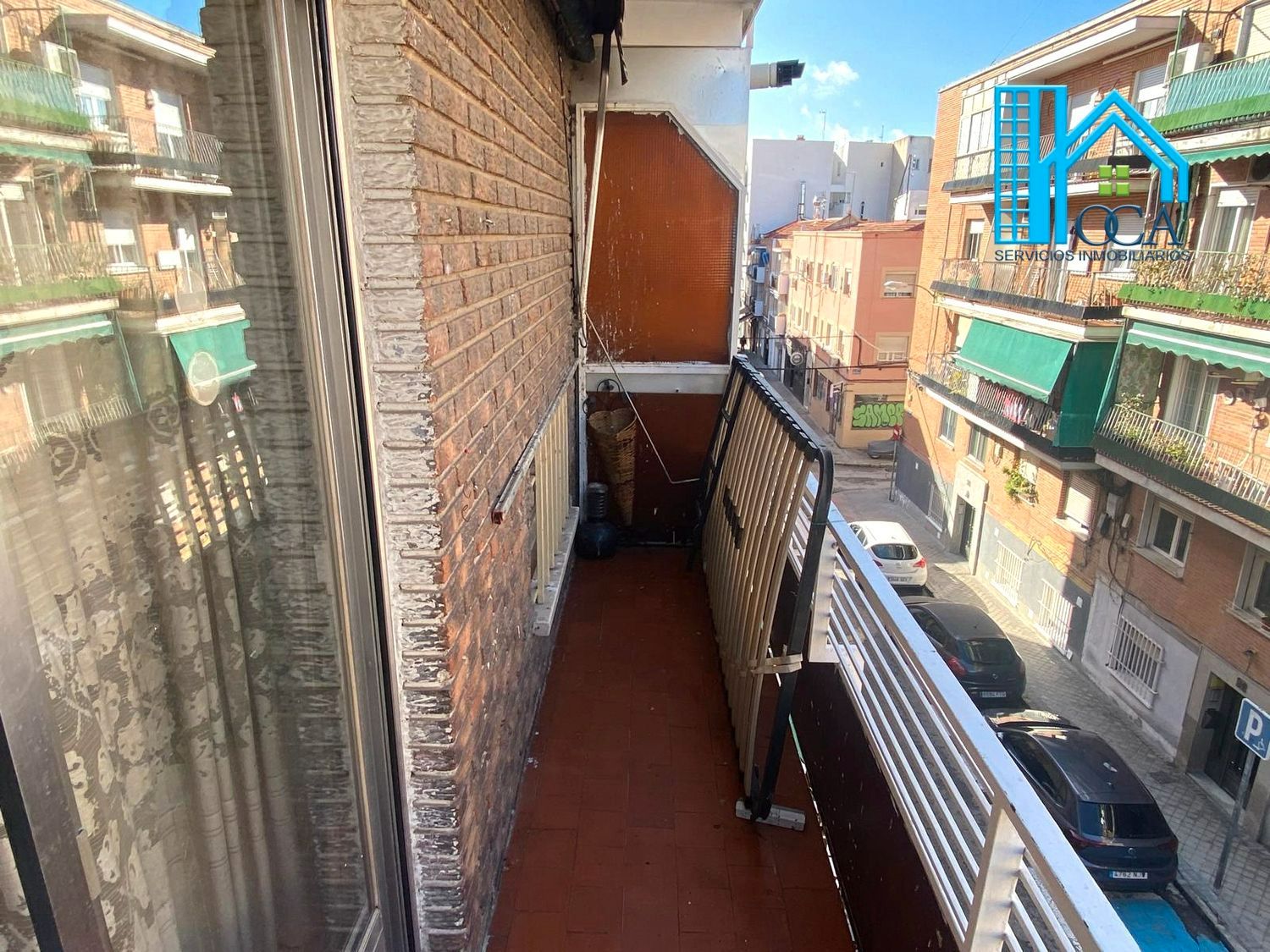 Balcony of Flat for sale in  Madrid Capital  with Air Conditioner and Terrace
