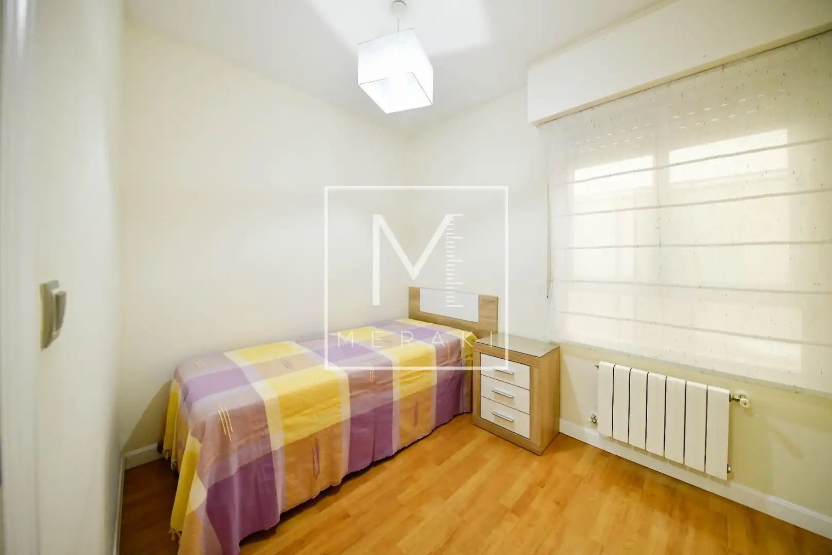 Schlafzimmer von Wohnungen zur Miete in Albacete mit Klimaanlage, Heizung und Möbliert