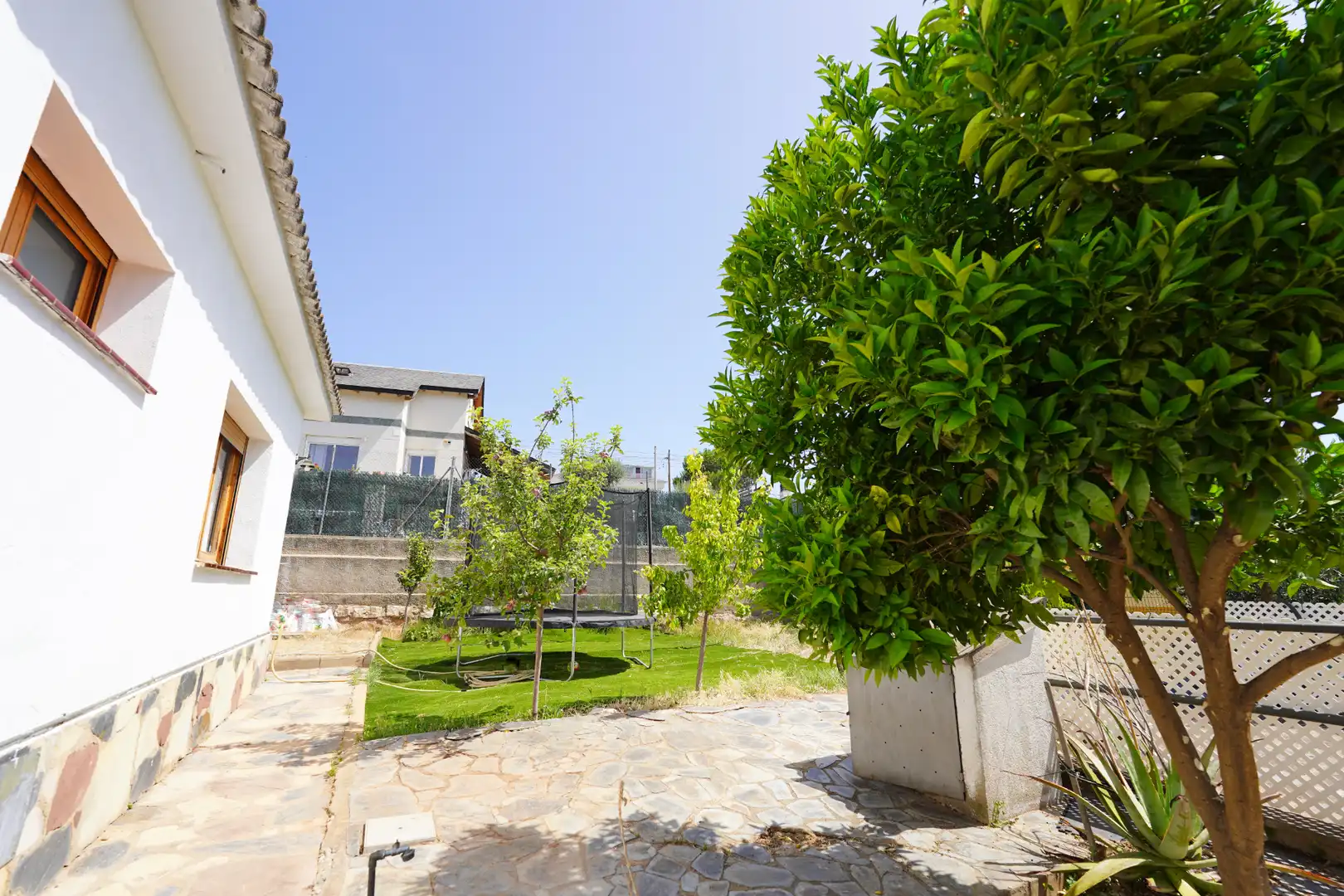 Jardí de Casa o xalet en venda en Bigues i Riells del Fai amb Calefacció, Terrassa i Piscina