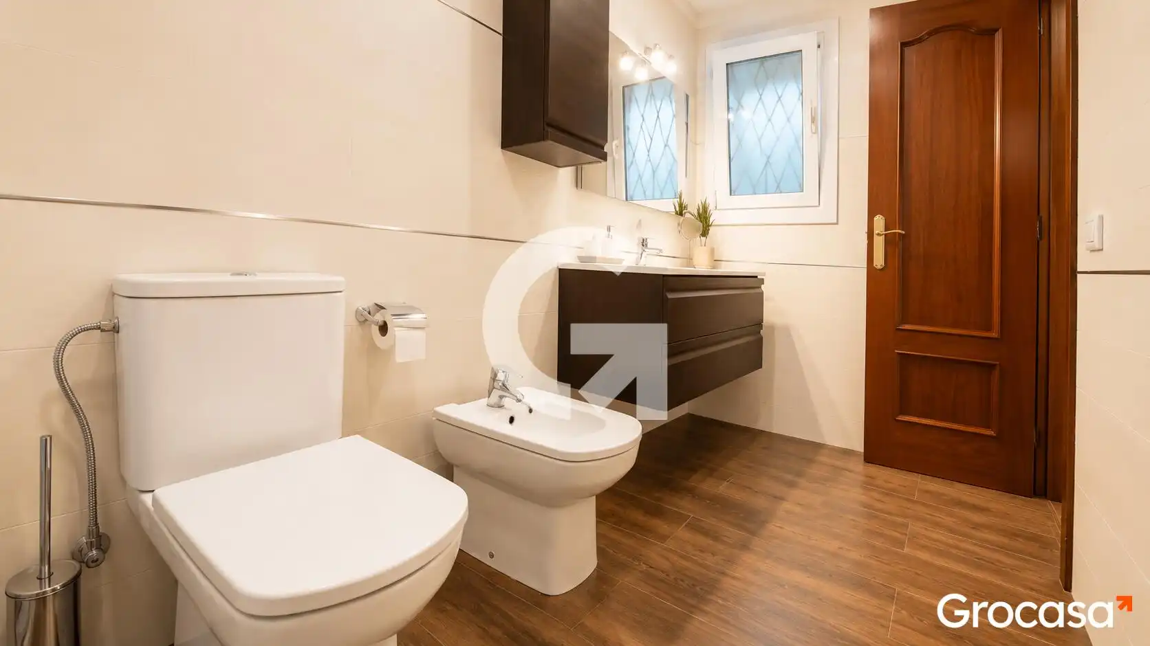 Bathroom of Flat for sale in L'Hospitalet de Llobregat  with Air Conditioner and Balcony