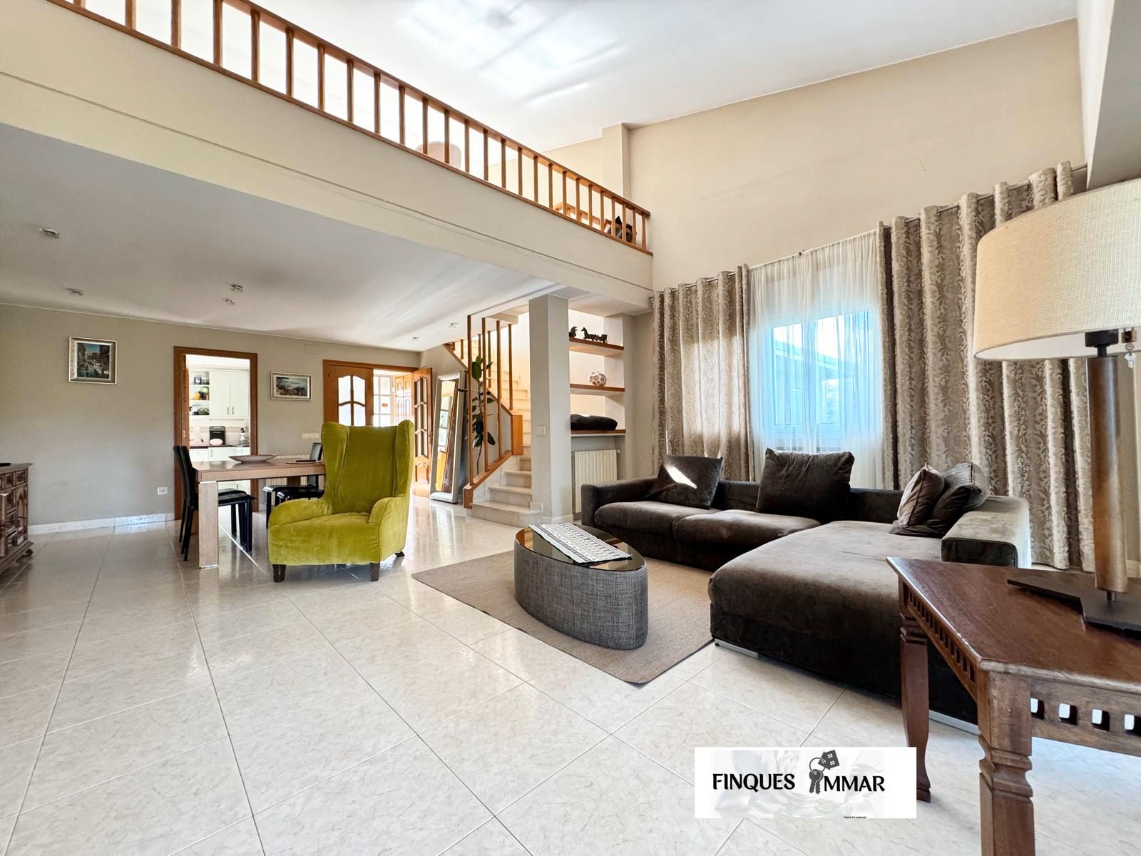 Sala d'estar de Casa o xalet en venda en Sils amb Calefacció, Jardí privat i Terrassa