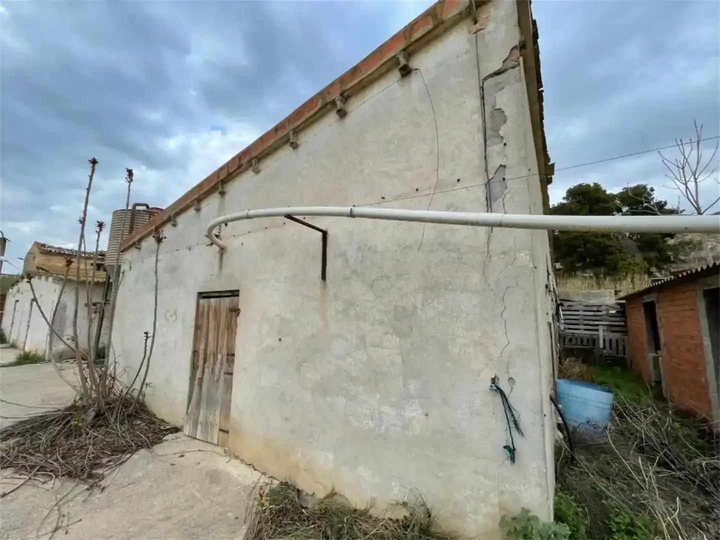 Vista exterior de Casa o xalet en venda en Caspe