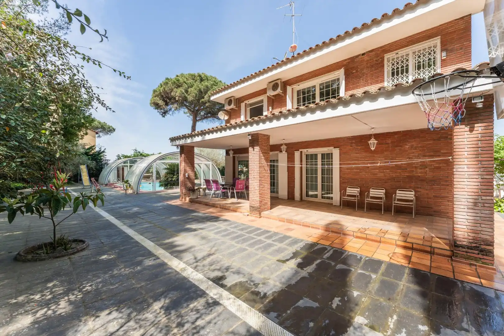 Jardín de Casa o chalet en venta en Vilanova del Vallès con Aire acondicionado, Calefacción y Jardín privado