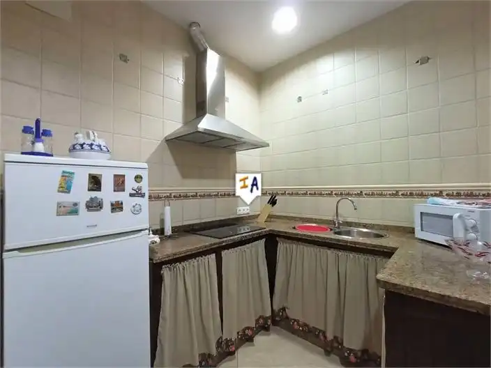 Cocina de Casa adosada en venta en Casariche con Terraza, Trastero y Alarma
